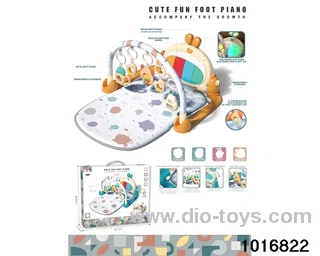 2-in-1 Pedal Piano in color box