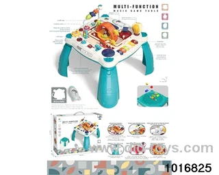 Multifunctional game table in color box