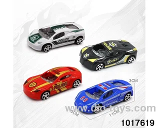 free wheel car set in opp bag