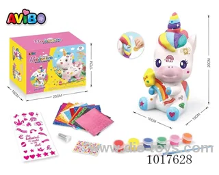 DIY Piggy bank in Color box