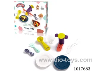 Color clay set (4 cans of 2 ounces) in color box