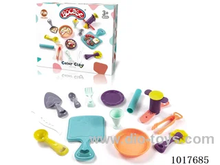 Color clay set (6 cans of 2 ounces) in color box