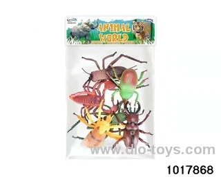 Insect set in PP bag with header