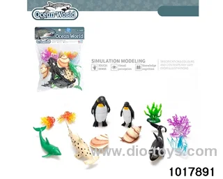12pcs Sea World Set in PP bag with header