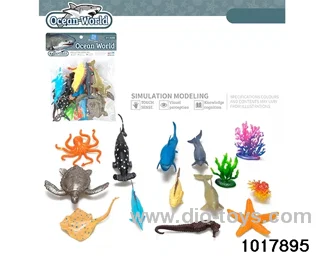 Sea World Set in PP bag with header