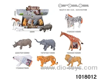 7pcs Animal Set in display box