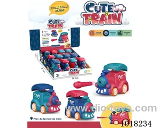 12PCS Press train with Firing  bullets 3color mixed loading in display box