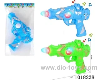 Electric gun with light&sound&Ic 2color mixed loading not include battery in opp bag