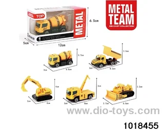 Sliding alloy car in window box
