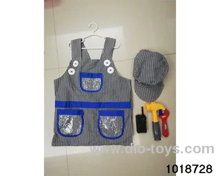 Railway worker suit in PP bag with header