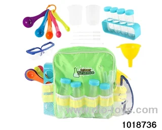 Science experiment backpack set in opp bag