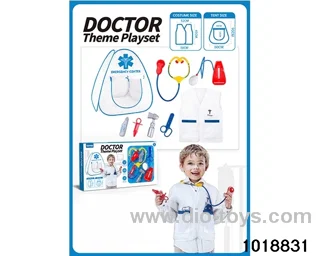 Hospital tent set in window box
