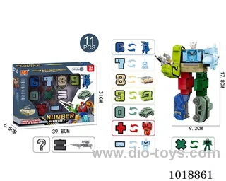 11pcs Digital Transfiguration Warrior Series in window box