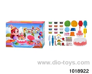 51pcs Color clay set in color box