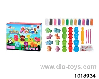 Color clay set in color box