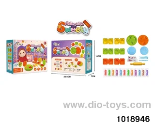 Color clay set in color box