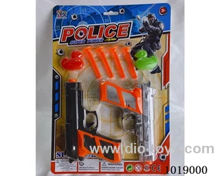 police gun set in blister card