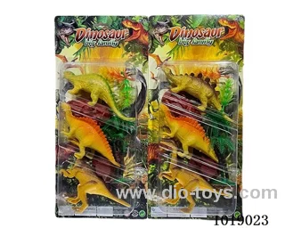 dinosaur in blister card