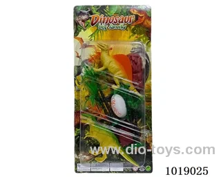 dinosaur in blister card