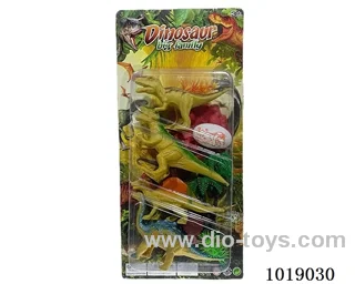 dinosaur in blister card
