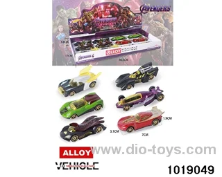 Alloy cars（12pcs) in display box