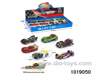 Alloy cars（12pcs) in display box