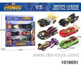 Alloy cars（6pcs) in windoow box