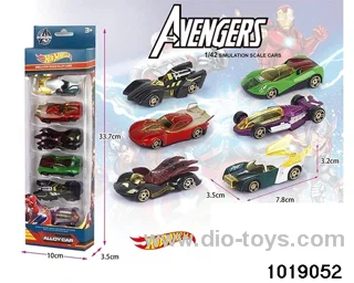 Alloy cars（6pcs) in windoow box