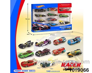Alloy cars（10pcs) in windoow box