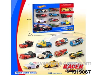 Alloy cars（10pcs) in windoow box