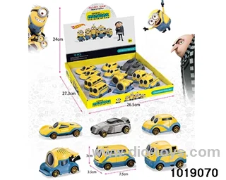 Alloy cars（12pcs) in display box
