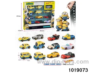 Alloy cars（12pcs) in windoow box