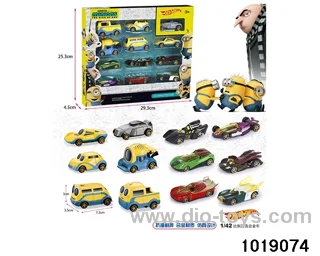 Alloy cars（12pcs) in windoow box