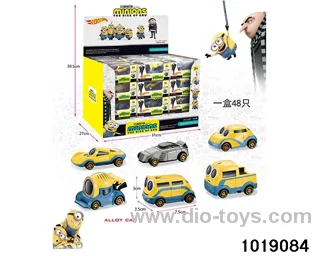 Alloy cars（12pcs) in display box