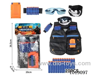7pcs police set in pp bag with header
