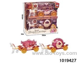 Horse-drawn carriage in window box