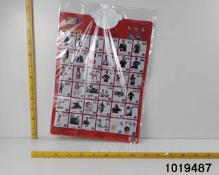 Figure Wall Chart in opp bag