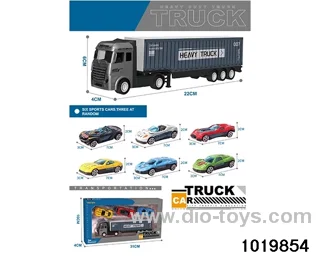 Alloy car sets in window box