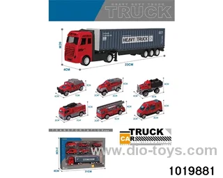 Alloy car sets in window box