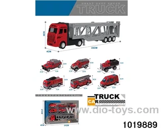 Alloy car sets in window box
