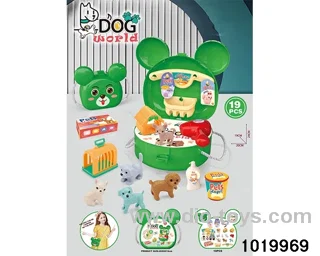 Pet shoulder bag in paper card