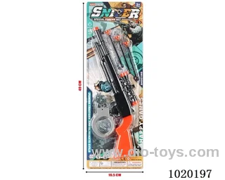 gun toys in blister card