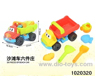 6pcs beach car