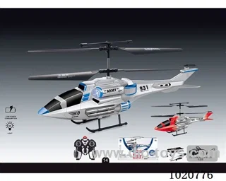 3.5ch space RC aircraft with charger&light 2color mixed loading in  window box