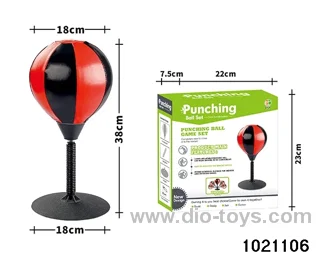 Desktop suction cup boxing ball in color box