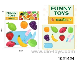 10pcs Slice and Dice Fruit in pe bag with header