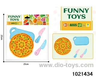 9pcs Slice and Dice Pizzas in pe bag with header