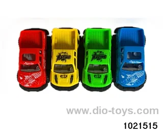 Pull back car in opp bag