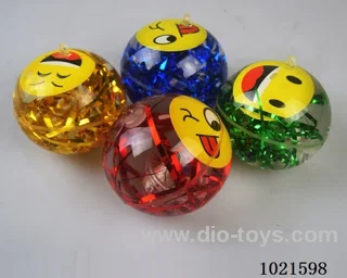 7.5CM Bouncy Ball with flash in Display box