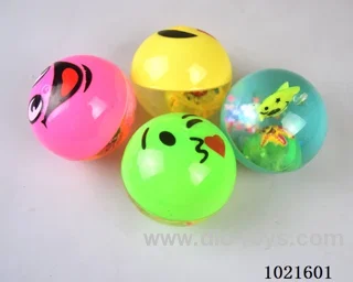 5.5CM Bouncy Ball with flash in Display box